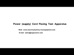 IEC60335-1 Rysunek 8 Sterowanie sterowaniem PLC urządzenia badawczego do gięcia przewodu zasilającego