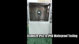 Kompleksowa wodoodporna komora testowa IPX3 do IPX6