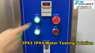 Urządzenie do testowania deszczu IEC60529 IPX3 i IPX4 z ręczną dyszą zraszającą
