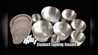 Standardowe naczynia testowe EN60350-2, IEC60035-2-6, IEC60035-2-9