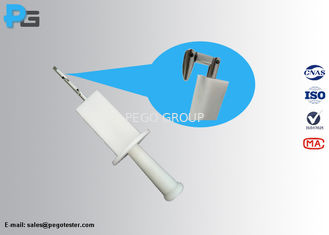 IEC61032 UL507 Jointed Test Finger , Finger Probe Test B 10N Thruster For IP2X