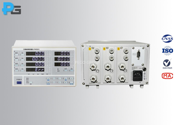 Three Phase Digital Power Meter With 600V Voltage 40A Current