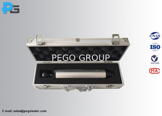 Sprzęt do badania udarowego młotkiem sprężynowym IK04 z energią uderzenia 0,5J i poliamidową główką młotka zgodny z IEC60320-1