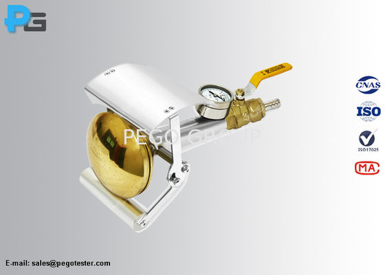 Średnica otworu 0,5 mm Aluminiowy odbiór IPX3/IPX4 Badanie ochrony przed wtargnięciem ręcznej dyszy rozpylającej IEC60529 Klauzula 14.2.3/14.2.4