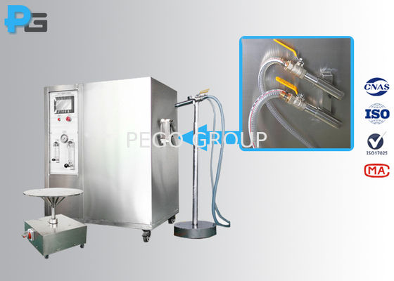 Sprzęt do testowania strumieniem wody zgodnie z normą IEC 60529 z 550-litrowym zbiornikiem na wodę i systemem sterowania PLC do testów IPX5 i IPX6