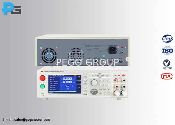 Tester bezpieczeństwa samochodowego programowalny z 4 w 1 wyposażeniem, 7-calowym wyświetlaczem TFT i interfejsami PLC do kompleksowego testowania elektrycznego