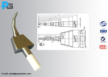 UL507 PA100A Articulate Test Finger Probe Trzecia - Certyfikat laboratoryjny dla wentylatora ostrza